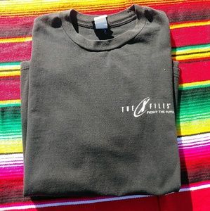 VINTAGE 1998 X-FILES AUTHENTIC T-SHIRT